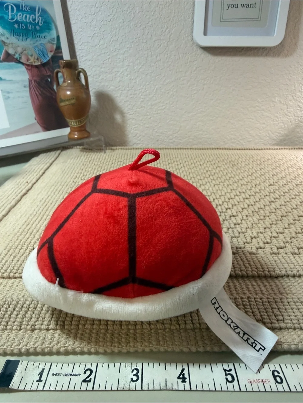 Nintendo Red and White Plush Koopa Shell Hat for Kids